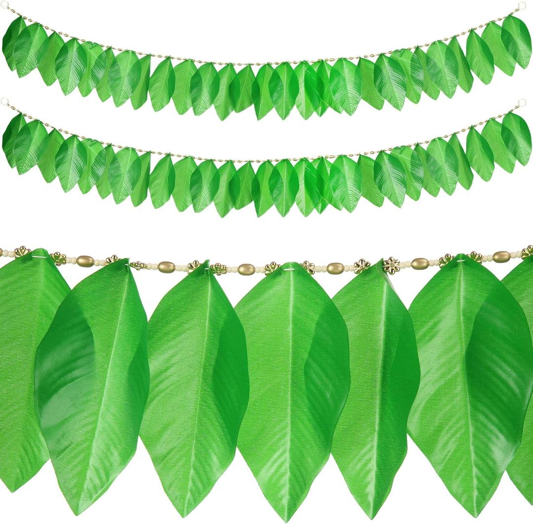 2 Pcs Toran Bandanwar Artificial Mango Green Leaf Door Toran 72 Inch Indian Decorations for Pooja Return Gifts Mango Leaves Garland Festival Hanging Diwali Decoration