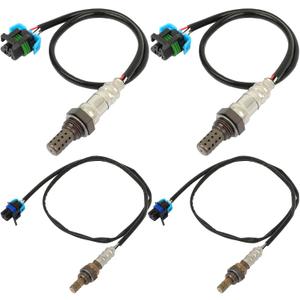 Oxygen O2 Sensor Replacement for Yukon XL 1500 5.3L 4Door 2006 for Yukon 5.3L 4Door 2006 AZHZ Upstream and Downstream Heated Oxygen Sensor Replace SG1066 SG277 (234-4337)