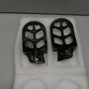 AnXin Dirt Bike Foot Pegs Wider Footpegs Foot Pedals Rests CNC for KX65 00-23 KX85 01-23 KLX 140 KLX140 08-23 KX100 98-21 KX112 22-23 KX80 Black