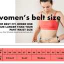 Earnda Leather Belts for Women Jeans Pants Skinny Waist Belt Gold Buckle Ladies Thin Belt 0.91" Width (Small: 26"-28" (Pant 4-6))