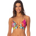 Maaji Women's Standard Long Line, Top (Medium, Orange)