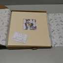 8.5x11 Inch Large 3 Ring DIY Scrapbook Photo Album with 30 Plastic Sleeves 60 Pages Blank Scrapbooks, 8.5 x 11 Scrap Book Albums for Baby Travel Wedding Graduation kids (Beige)