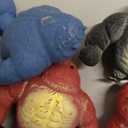 20 Pack Mini Monkey Stress Balls, Squishy Monkey Decompress and Squeeze Stress Toy, Squishy Fidget Toys Gorilla Toy Stress Relief Toy Autism Sensory Toys for Kids Party Favors, Small