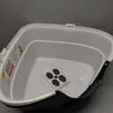 Nature’s Miracle Hooded Corner Litter Box, With Odor Control Charcoal Filter (P-5915)