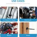 4 x 120pcs Nylon Universal Cable Tie Buckle: Auto Zip Tie Buckles for Cars, High-Strength Cable Tie Buckle Zip Tie with Universal Use
