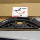 WILDKEN Bike Stand, Bike Stand Floor for Home/Garage Adjustable Bicycle Stand Bike Parking Rack Fit Road Bike, Mountain Bike, MTB, BMX, Commuter Bike, Kids Bike, Scooter (Black)