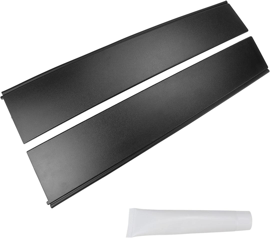 2 Pcs Door Window Trim Panel,Rear B Pillar Applique for Ram 1500 2019 2020 2021 2022 2023 2024 2025 Replaces 68292930AD 68292931AD