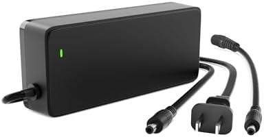 UL Listed 54.6V 2A eBike Charger for 48V Lithium Battery Compatible with 48V Lectric XP 1.0/2.0/3.0,Lectric XPremium, DC 5.5-2.1mm Bicycle Battery Charger Power Adapter