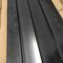 Ezlaino PVC Slat Wall Paneling 4FT x 2FT- Thickened & Durable, Waterproof, Versatile | Fits Most Slatwall Accessories (Not Included) | Ideal for Garage, Home & Store Organization, Black