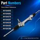 Power Steering Rack and Pinion Compatible with Outlander 11-20