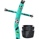 7 FT Inflatable Tube Man with Blower: Soccer Sports Theme Inflatable Dancing Man for Indoor & Outdoor Advertising, Party Decorations, Store Grand Openings, Business & Events (Soccer)