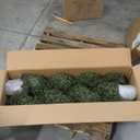 4ft Artificial Spiral Topiary Trees Outdoor Set of 2  Faux Boxwood Bushes Shrubs, Fake Potted Plants for Front Porch Planter Indoor Outside Decor, UV Resistant (4 Foot/48 Inch) (Dark Green)