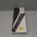 HOT TOOLS Black Gold Ionic 1 1/4 Inch Flat Iron, Use as Straightener for Sleek Straight Hair or Use Rounded Edges for Shiny Curls and Waves, Stylist-Preferred