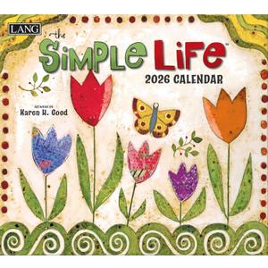 LANG SIMPLE LIFE 2026 Wall Calendar - Made in USA
