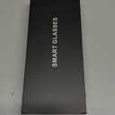 Smart Camera Glasses for Photos& Audio & Videos | 8MP HD Recording, 7H Battery, Lightweight AI Camera Glasses for Men & Women 32G Memory Card-Photochromic Lenses-Silver Frame