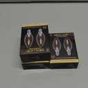 ORALUCE LED Flame Light Bulbs E12 Candelabra Base Outdoor/Indoor Flickering Flame Light Bulbs 2200k Amber Warm White B11 / C35 Fire Light Bulb for Chandelier Lamp (Non-dimmable) 6 Pack