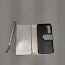 Varikke for Galaxy S23 Plus Wallet Case Detachable with Card Holder for Women, Glitter PU Leather Strap Magnetic Flip Wallet Removable Phone Case Cover for Samsung Galaxy S23 Plus 5G 6.6", Silver