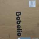 BABELIO 36-57" Extra Wide Baby/Dog Gate, Auto Close for The House, Stairs and Doorways, Pressure Mounted for Pet with Large Walk Thru Door, No Need Tools and Drilling, Black