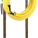 TomCare Garden Hose Holder Upgraded Heavy Duty Metal Water Hose Holder Holds 160 FT Hoses Sturdy Hose Reel Freestanding Outdoor Hoses Storage Hanger for Outside Yard Lawn