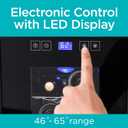 BLACK+DECKER BD60026 Wine Cellar with LED Display (8-Bottle Capacity)