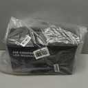 Leg Massager with Heat and Compression, Foot and Full Leg Massager for Circulation and Pain Relief, Sequential Compression Boots with 6 Modes, 6 Intensity, 3 Heat, Gifts for Mom, Dad, Athletes (Black Yellow)