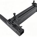 Swing Away Hitch Adapter, 90-Degree Passenger Side Swing Arm, Fits 2-Inch Receiver, 320 LBS Weight Capacity, Hitch Mount Bike Carrier Extension for Cars Trucks SUVs Vans