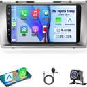 Car Radio for Toyota Camry 2006 2007 2008 2009 2010 2011, 9 inch IPS 1080P Touch Screen Car Stereo Wireless CarPlay Android Auto, 2+32GB Camry Radio with GPS WiFi HiFi SWC Backup Camera