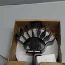 Wood Stove Fan Heat Powered Fireplace Fan Non Electric, Thermal Fan for Wood Burning Stove/Log Burner, w/Stove Accessories Thermometer