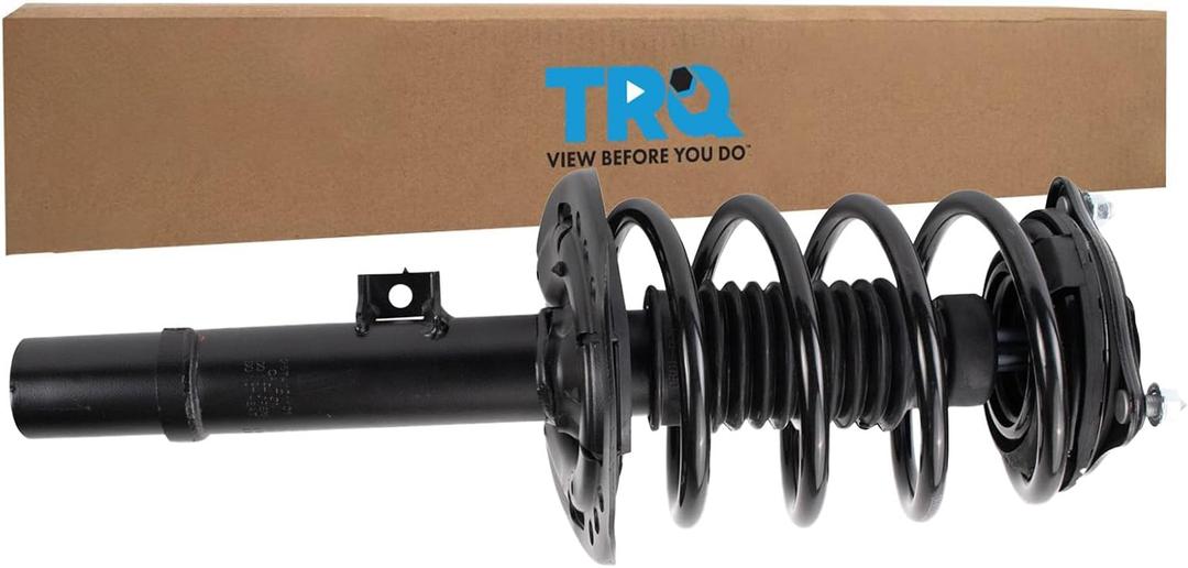 TRQ Front Left Complete Strut & Coil Spring Assembly Drivers Side Compatible with 2016-2021 Honda Civic 2019-2022 Insight