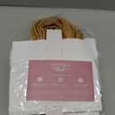 50 Pack Small Gift Bags With Handles, 6 x 5 x 2.5 Inch Thank You Bags for Baby Shower, Birthday Party