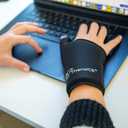 TheraICE Wrist Ice Pack Wrap Thumb Brace for Either Hand for Hot & Cold Therapy - Reusable Soft Gel Glove for Injuries, Carpal Tunnel, Arthritis, De Quervain's Tenosynovitis - Fits Most Women - S/M