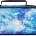 Choco Mocha Sky Pencil Case for Boys, Soft Pencil Case Kids Pencils Pouch for Kindergarten Boys, Blue