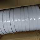 Garden Dinnerware White/Gold 8.6" Plates, Case of 120 (12 packs x 10)