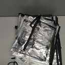 4 Pieces Clear Luggage Cover Protector, 20" 24" 28" 30" PVC Suitcase Covers for Luggage Waterproof Dustproof Anti-scratch Travel Suitcase Protector Cover for Spinner Wheeled Luggage