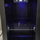 Antarctic Star 18L Beverage Refrigerator Cooler 24Can, Mini Fridge with Quiet Compressor, LED Light,Freestanding Small Fridge with Electronic Temperature Control for Home and Bar(40-61 ) (0.6Cu.Ft, Black)