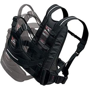 Child Motorcycle Safety Harness with Handles Reflective Material Black