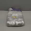 DEXI Bathroom Rug Mat 17x30, Non Slip Machine Washable Marble Bathmat, Absorbent Thick Microfiber Rugs, Soft Plush Carpet for Shower Floor, Tub, Sink, Bath Accessories Decor, Grey and White (1'5" x 2'6" (Rectangular))