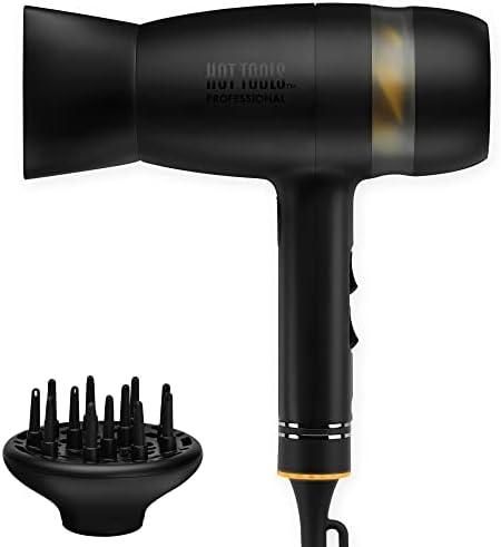 Hot Tools Pro Artist Black Gold Quietair Power Dryer | Powerful Zen Drying Experience