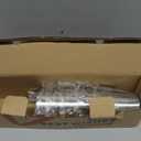 LINALL Stainless Steel Cups,18oz Shatterproof Cup Double Wall Drinking Tumblers Metal Drinking Glasses for Bar, Home, Restaurant Set of 4 (Double Wall)