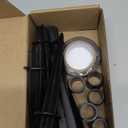 Metal Stakes Solar Lights Replacement Spike - Outdoor Ground Stake for Backyard Garden Lights Landscape Yard Pathway Patio Lamps Pole (Metal-8 Pack) - 0.78x5.36 inches