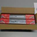 12 inch Drawer Slides 4 Pairs (8pcs) Soft Close 3 fold Full Extension Side Mount Cabinet Drawer Glides 12" Silver Cabinet Rails for Dresser, Cabinet, Kitchen 100 LB Capacity