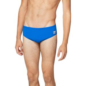 Speedo Mens Swimsuit Brief Endurance+ Solid Adult (Black, M)