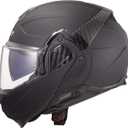 LS2 Helmets Advant II Modular Motorcycle Helmet W/SunShield (Gloss Jeans Gray - X-Small)