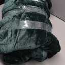 Wemore Sherpa Fleece Weighted Blanket for Adult 20 lbs Queen 60"x80" Green
