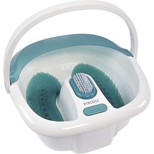 HoMedics Bubble Spa Elite Footbath, 2-in-1 Removable Pedicure Center, Toe-Touch Control, Easy Tote Handle No-Splash, FB-450H