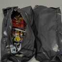 134pcs Mini Shopping Cart Basket Miniature Food Drink Bottle Supermarket Metal Handcart Toys Doll House Store Cosplay Game Dollhouse Grocery Fruit Cake Bread Party Trolley Model Dollar Bills