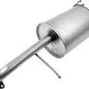 Walker Quiet-Flow SS 54703 Direct Fit Exhaust Muffler Assembly 1.75" Inlet (OD) 1.75" Outlet (OD) for Hyundai Accent