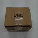 UME Battery Powered Motion Sensor Outdoor Lights 302 LED 1800LM, IP65 Waterproof Battery Operated Flood Lights Outdoor, 3 Heads Security Motion Light with 3 Modes for Garden Patio Yard (Black)