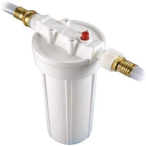 Culligan RVF-10 External RV Water Filter System Hose Connector Kit, D-15 Replacement Cartridge Included Reduces Chlorine Taste & Odor for Cleaner RV Water, 250 Gal