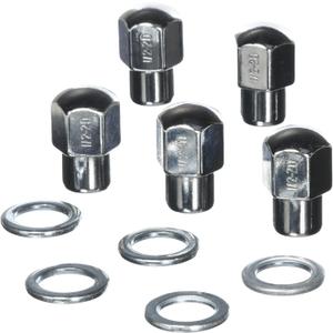 Weld Racing 601-1466 Lug Nuts 1/2 RH Closed End w/Washers (5pk)